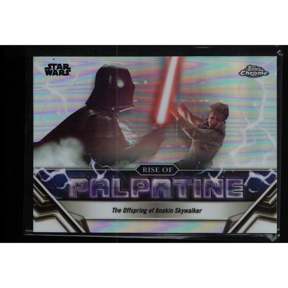 2023 Topps Chrome Star Wars Rise of Palpatine Offspring #ROP-1 Darth Vader Luke